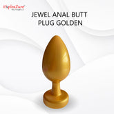 Golden Jewel Anal Butt Plug from Itspleazure